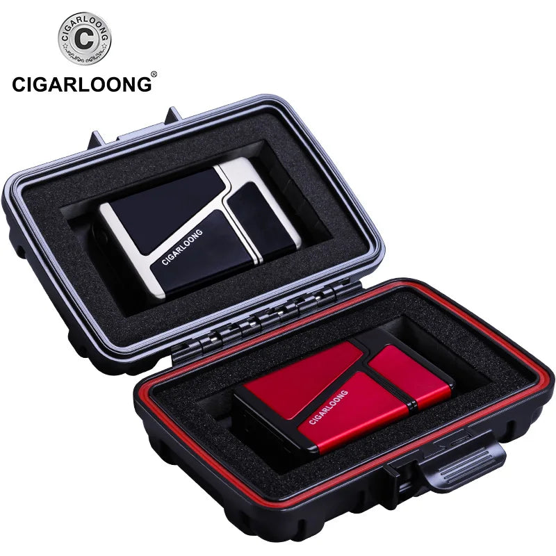 Boîte Multifonction pour Accessoires de Cigare : Étui de Voyage Portable pour Briquet et Coupe-Cigare