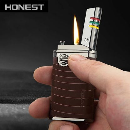 Briquet Créatif à Kérosène avec Capuchon Anti-Poussière