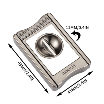 Coupe-Cigare en V Multifonctionnel de Luxe : Support de Cigare Pliable et Portable