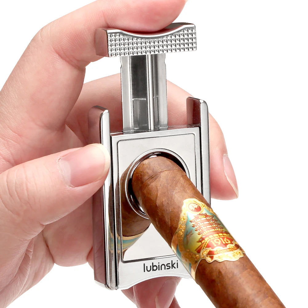 Coupe-Cigare en V Multifonctionnel de Luxe : Support de Cigare Pliable et Portable